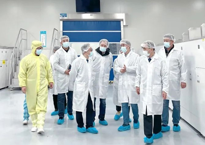 REC 太阳能（新加坡）首席运营官一行莅临btt博天堂光伏考察